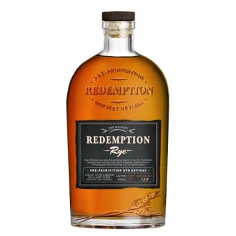 REDEMPTION RYE WHISKEY 750ML