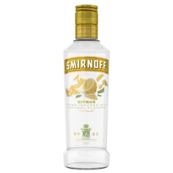 Smirnoff Citrus Flavored Vodka - 375mL