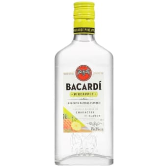 Bacardi Pineapple Flavored Rum - 375mL