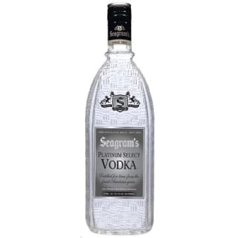 SEAGRAMS PLATINUM VODKA 100 750ML