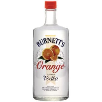 BURNETT'S ORANGE VODKA 1.75L