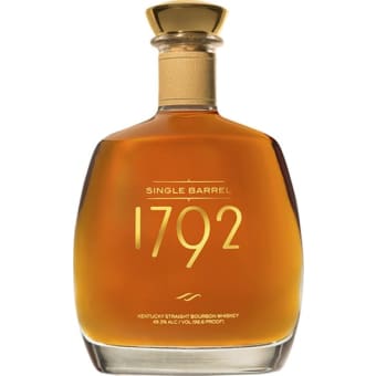 RIDGEMONT 1792 SINGLE BARREL 98.6 PROOF BOURBON 750ML