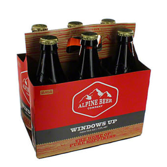 Alpine Beer Windows Up - 6 pack bottle / 12oz