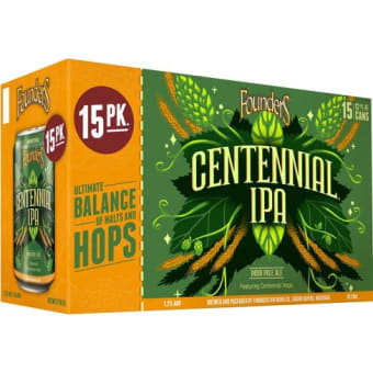 FOUNDERS CENTENNIAL IPA 15 pk