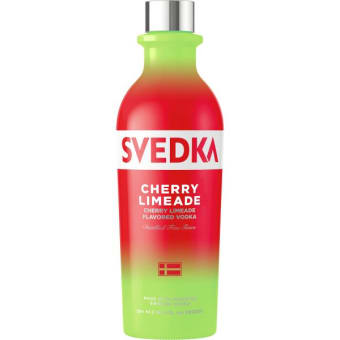 Svedka Cherry Limeade Flavored Vodka - 375mL