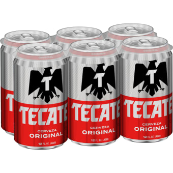 Tecate - 6 cans / 12 oz