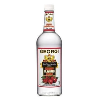 Georgi Cherry Flavored Vodka - 1L