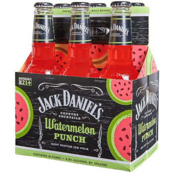 JACK DANIELS WATERMELON PUNCH 6PK 12 oz