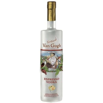VINCENT VAN GOGH ESPRESSO VODKA 750ML