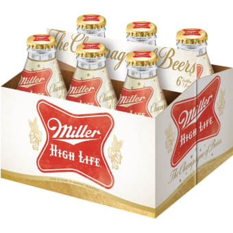 MILLER HIGH LIFE 7 OZ 6PK