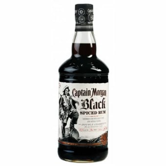 CAPTAIN MORGAN BLACK RUM 750ML