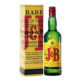 J&B SCOTCH 750ML
