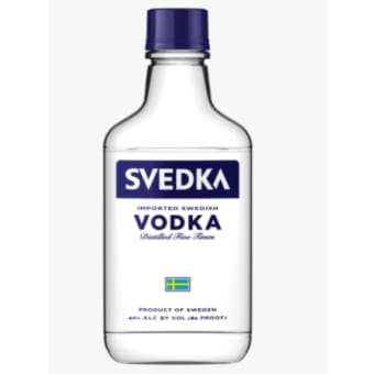 Svedka Swedish Vodka - 200mL