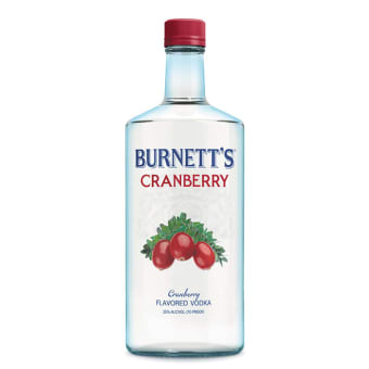 BURNETT'S CRANBERRY VODKA 750ML