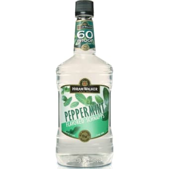 Hiram Walker Peppermint 60 Herbal Schnapps - 1.75L