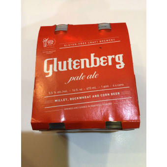 Gluten berg pale ale 4PK 16oz
