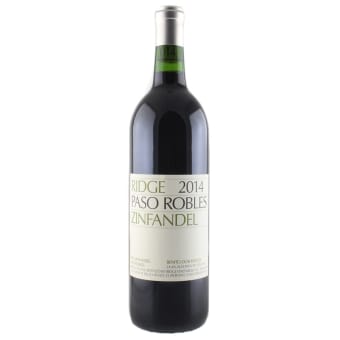 RIDGE - PASO ROBLES ZIN - .750L