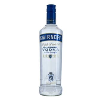 SMIRNOFF BLUE 100 750ML