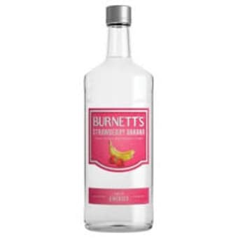BURNETTS STRAWBERRY BANANA 750ml