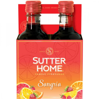 Sutter Home Sangria - 4 bottles / 187mL