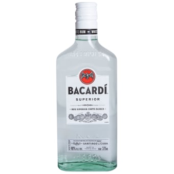 Bacardí Silver Rum - 375mL