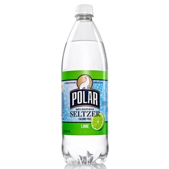 POLAR - LIME SELTZER - 20OZ