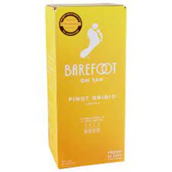 BAREFOOT ON TAP PINOT GRIGIO 3.0L