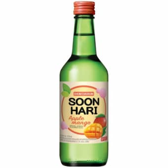 Chum Churum Soonhari Apple Mango Soju - 375 mL