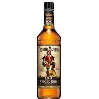 CAPT MORGAN - 100 PROOF RUM - .750L