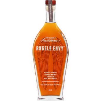 ANGELS ENVY STRIGHT BOURBON finished in port barrels