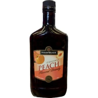 Hiram Walker Peach Brandy - 375mL