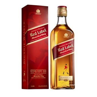JOHNNIE WALKER RED LABEL SCOTCH 1L