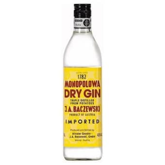 MONOPOLOWA VIENNA DRY GIN 750ML
