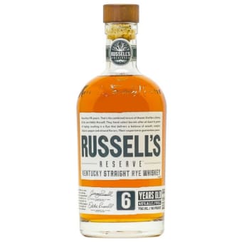 Russell's Reserve 6 Year Old Whiskey Rye - 750mL