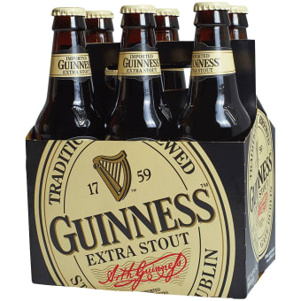 GUINNESS EXTRA STOUT 6PK 12 oz
