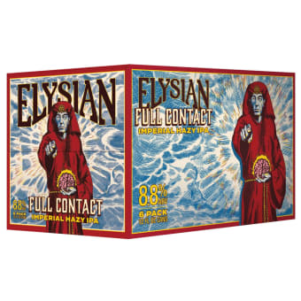 Elysian Full Contact Imperial Hazy IPA - 6 cans / 12oz