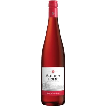 SUTTER HOME MOSCATO RED 750ML