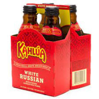 KAHLUA WHITE RUSSIAN 4PK 12 oz
