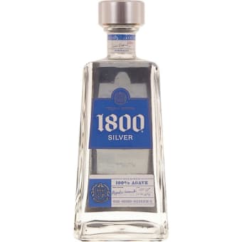 1800 80 Proof Blanco Tequila Bottle (1.75 L)