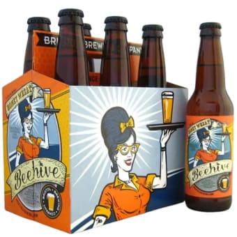 Bristol Beehive Honey Wheat Ale - 6 cans 12oz