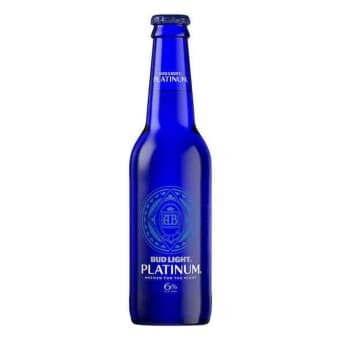 BUD LIGHT - PLATINUM 6PK-12OZ BTL