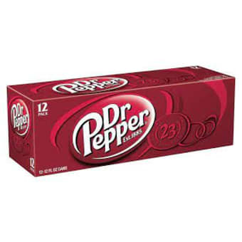 Dr Pepper 12 pack 12 oz can