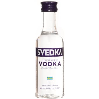 Svedka Swedish Vodka - 50mL