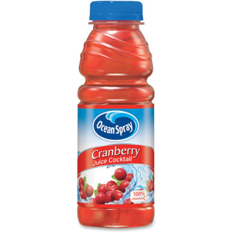 Ocean Spray 100% Juice Cranberry Juice - 15.2oz
