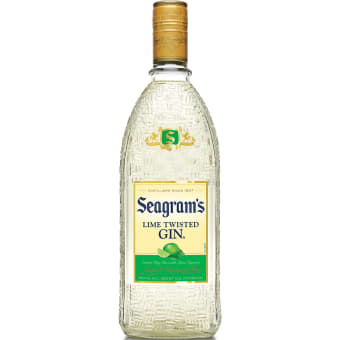 Seagram's Gin Lime Twisted London Dry Gin - 750mL