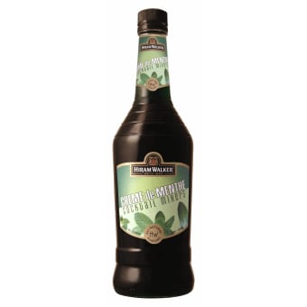Hiram Walker Creme De Menthe Green - 1L