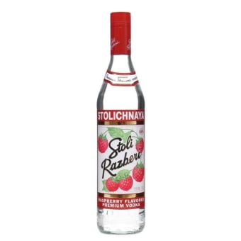 STOLICHNAYA VODKA RAZBERI 1L