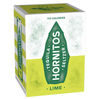 Hornitos Tequila Lime Seltzer - 4 cans / 12oz