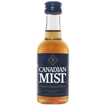 Canadian Mist Canadian Whisky - 10 bottles / 50mL