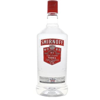 Smirnoff No. 21 Vodka - 1.75L Plastic Bottle